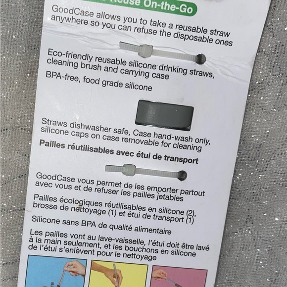 FUSIONBRANDS GOODCASE REUSABLE STRAWS - Picture 4 of 5